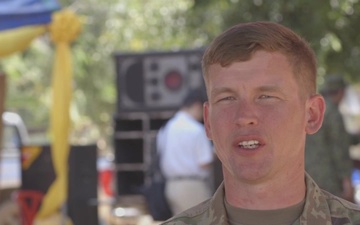 Cobra Gold 20: U.S. Army 1st Lt. Flatley talks about Community Relations * Interview *