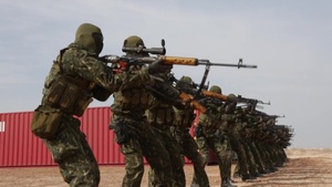 Guineans engage in close-quarters battle drills at Flintlock 20