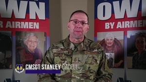 Air Force Assistance Fund 2020 -- Chief Master Sgt. Stan Cadell