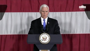 Vice President Pence Delivers Remarks to NASA Langley Research Center Personnel and Guests