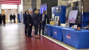 Vice President Mike Pence NASA Langley Tour