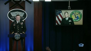 Centcom Spokesman Briefs Reporters on Seizures of Iranian-Produced Weapons