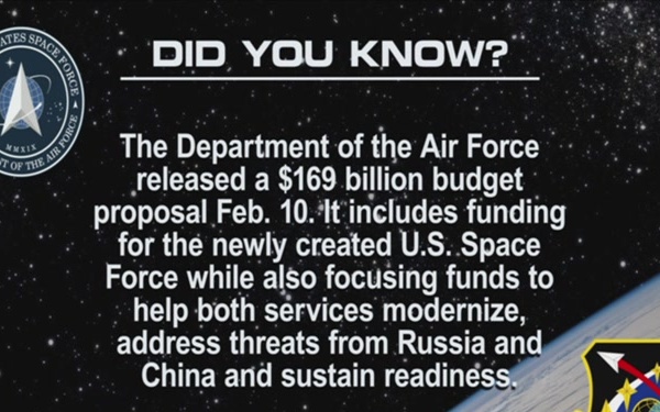 U.S. Space Force &quot;Did You Know&quot; #5