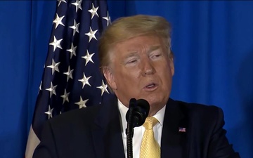 President Trump Delivers the Commencement Address at Hope for Prisoners Graduation Ceremony
