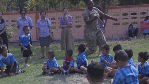 Cobra Gold 20: US service members participate in activities with local students *B-Roll*