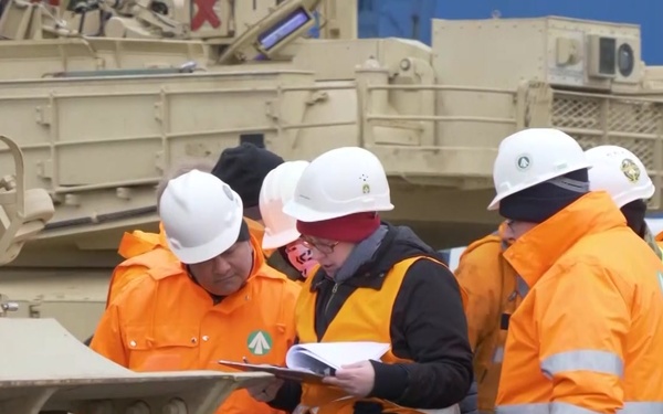 Exercise DEFENDER-Europe 20 - US Army arrives in Germany