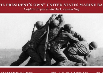 Concert at NMMC Honoring the 75th Anniversary of the Iwo Jima Flag Raising