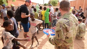 B-Roll Civil Affairs in Mauritania with Interview Flintlock 2020