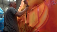 Uniquely Louisiana National Guard Mardi Gras Artist