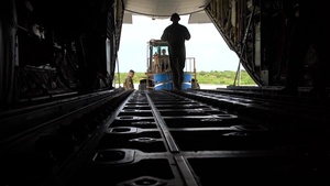 Flying Jennies Execute Air Drop Ops During Exercise Cope North 20