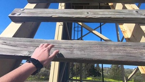 EODMU8 participates in Helicopter Rope Suspension Technique (HRST) cast master training