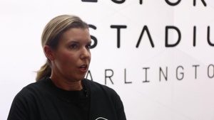 Interview with Lindsay Simmons - Marines arrive at Burleson Independent School District Winter Invitational