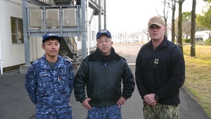 CFAS CPOA teaches JMSDF Sailors about American Naval traditons