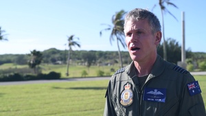 CN20 RAAF commander Group Capt. Hinton Tayloe Interview