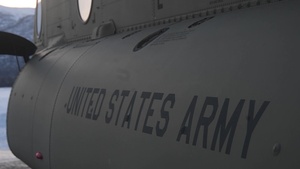 CH-47 Chinook goes to Arctic Eagle 2020