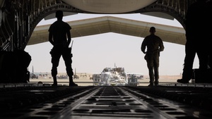 816th Expeditionary Airlift Squadron Conducts Cargo and Personnel Transportation Operations
