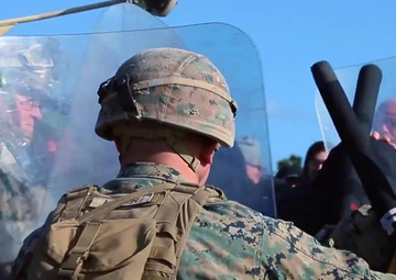 Embassy Reinforcement: 31st MEU Marines reinforce simulated embassy