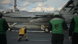 Acting Secretary of the Navy on board USS Gerald R. Ford