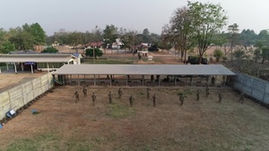 HG20 Small Arms Familiarization drone b-roll