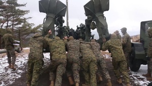 Artillery Relocation Training Program (ARTP) Day 1 Set-Up Training Drills B-Roll