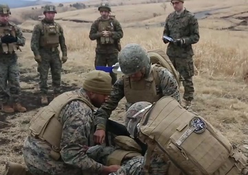 Artillery Relocation Training Program (ARTP) Day 1 Casualty Evacuation Drill B-Roll