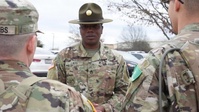 Army Staff Sergeant Damienne Ladd, 344th Military Intelligence Battalion Drill Sergeant