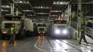 Antwerp, Belgium Port Operations - DEFENDER-Europe 20