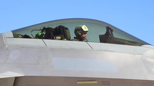 Heritage Flight Feb 27 2020 (F-22 B-roll)