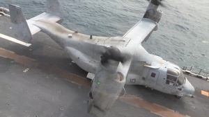 COBRA GOLD 20: USS America (LHA 6) conducts flight operations