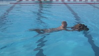 Employ Floatation Gear (WSI): Swim in Deep Water Push or Tow Gear (#5) (Swim Survival Skills Training [S3T])