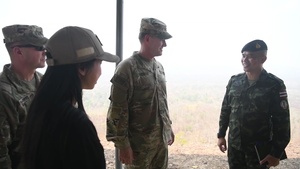 Cobra Gold 20: USARPAC deputy commander visits troops in Sukhothai