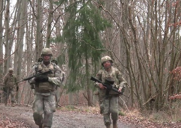 IMCOM-E Best Warrior Competition, Ruck March (B-roll)