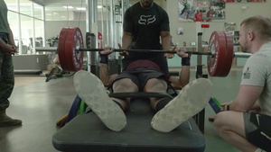2020 Marine Corps Trials Powerlifting Practice Day 2
