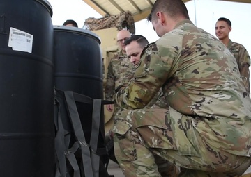 Air Assault Sling Load Training
