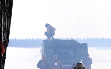 Air National Guard work with Marines