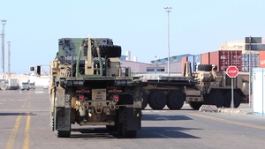 839th Transportation Battalion conducts port operations in Morocco for African Lion 20