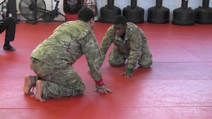 IMCOM-E Best Warrior Competition, Combatives (B-roll)