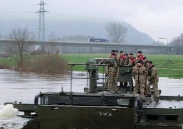 NATO troops rehearse river crossing drills ahead of Defender Europe