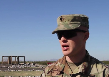 Arizona Army National Guard 2020 Best Warrior Competition Spc. Gibson Interview