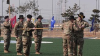 2ID RUCD 3/1 CAV Casing and 2/1 ID TOA Ceremony
