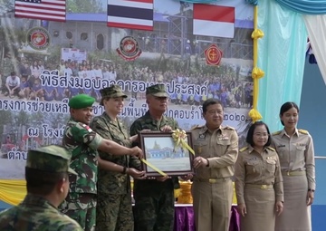 Cobra Gold 20: ENCAP 2 dedication ceremony