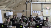 Deployed National Guard Troops Attend Retention Course