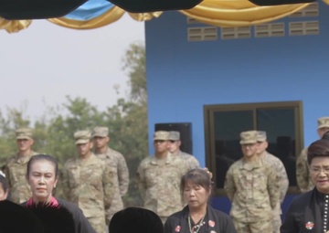 Cobra Gold 20: Dedication ceremony takes place at Wat Dong Khoi School