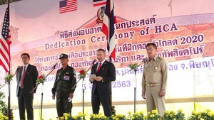 Cobra Gold 20: U.S. Ambassador Michael DeSombre Speaks at Dedication Ceremony