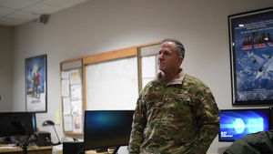 Gen. David Goldfein, Chief of Staff of the Air Force, Standing Watch Tour