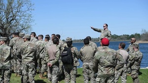 Texas Military Department’s Best Warrior Competition Water Survival