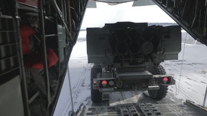 Arctic Edge HIMARS launch: B-Roll