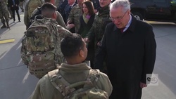 U.S. Soldiers arrive in Bavaria for Defender Europe 20