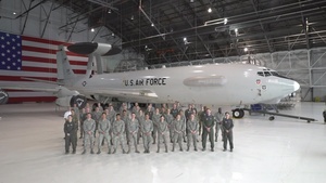 Air Force Academy cadets visit Tinker AFB, explore air control mission