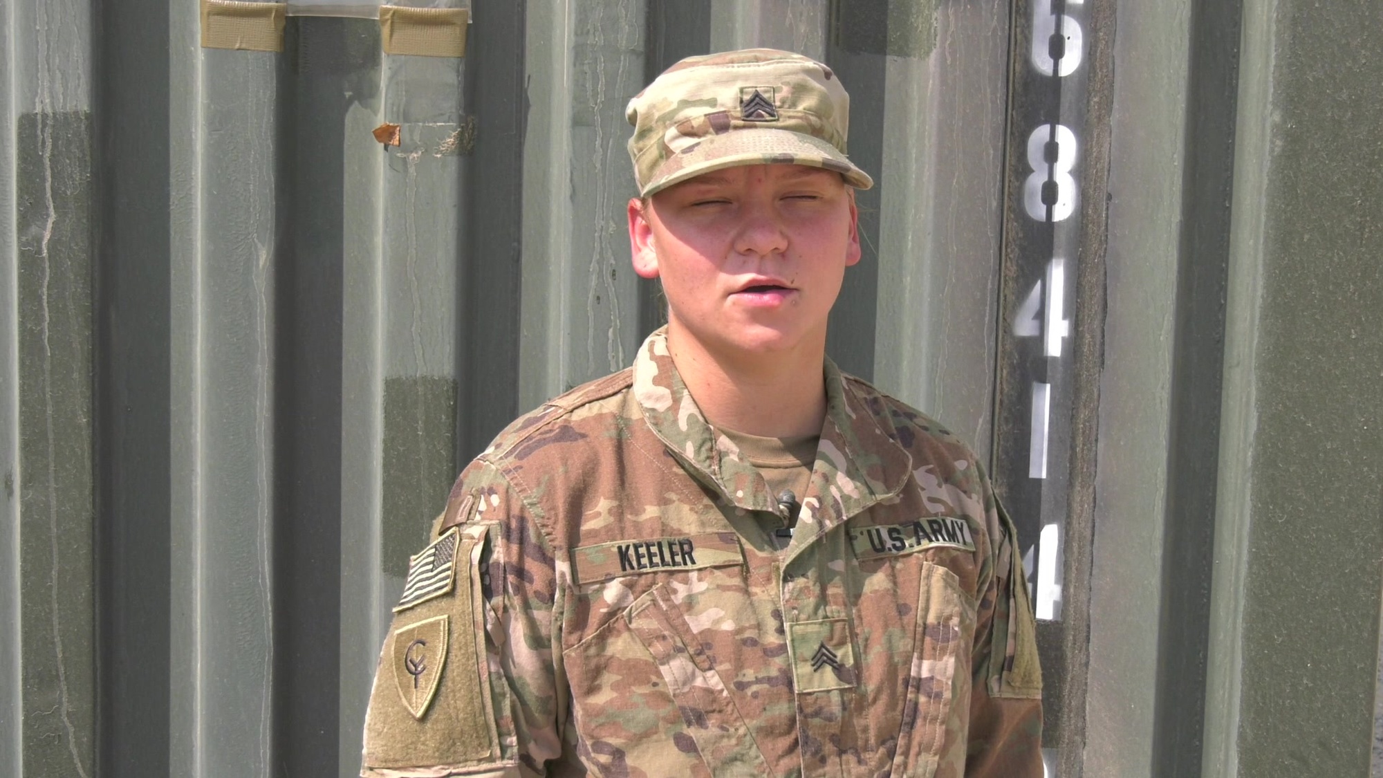 A combat medic in Jordan from Mooresville, Indiana deployed with 38th Infantry Division serves to give back and lift others up.